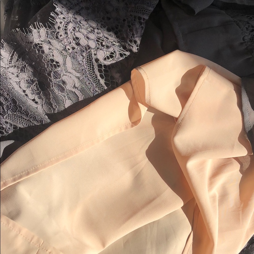 For Love & Lemons Alexa Dress in Slate - Picture 3 of 4